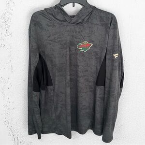 NHL Fanatics Minnesota Wild Lightweight Hoodie Unisex Size L